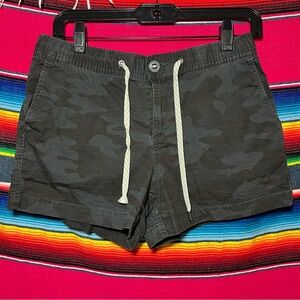 Vuori Ripstop Shorts 3 inch Black Camo Size Small